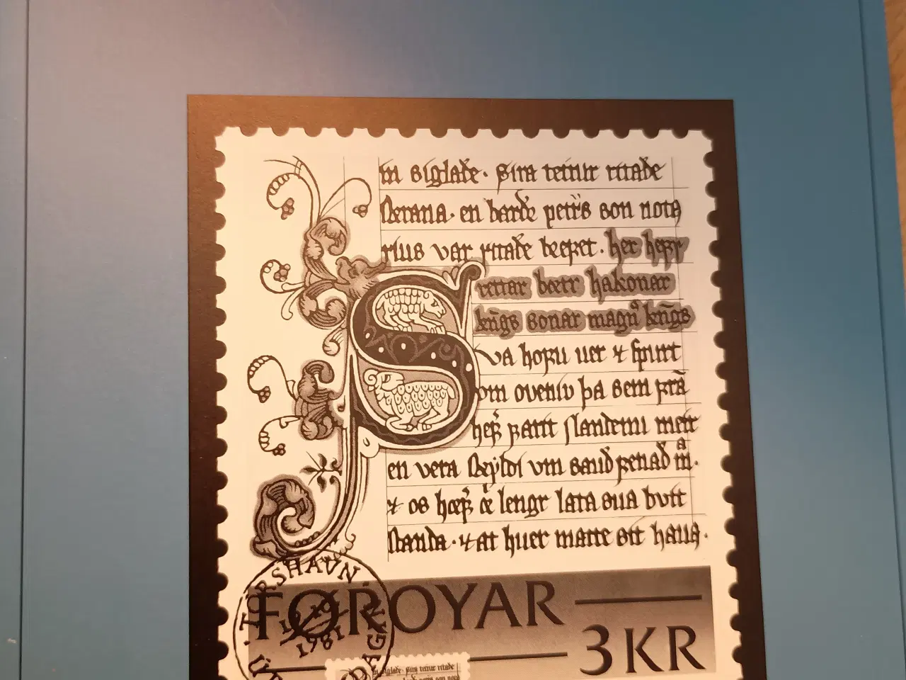 Billede 4 - Færøerne frimærker mappe 1981.