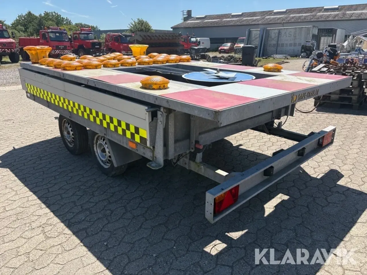 Billede 3 - Anhængere til personbiler Safetrailer Tavlevogn