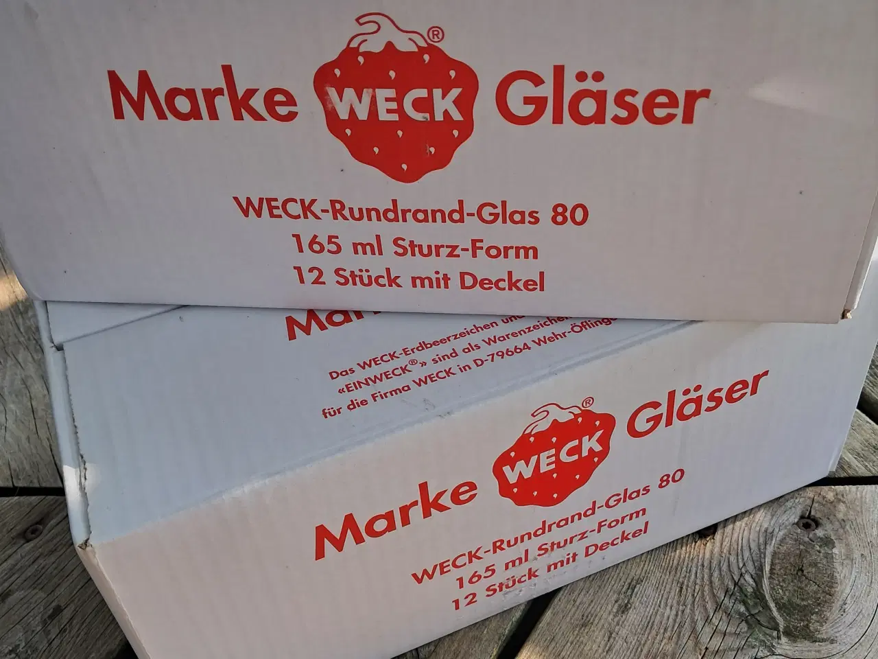 Billede 3 - Weck rundrand glas 165ml (pris pr. stk.)