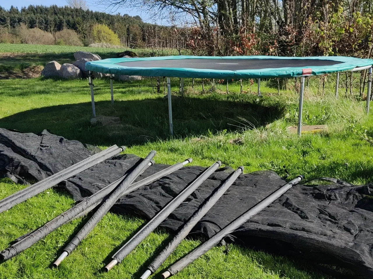 Billede 1 - Stor Berg trampolin 