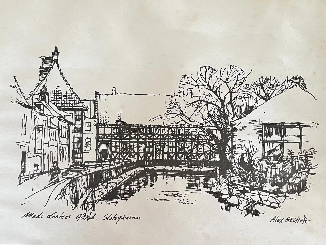 Billede 1 - Tryk af Axel Secher. 