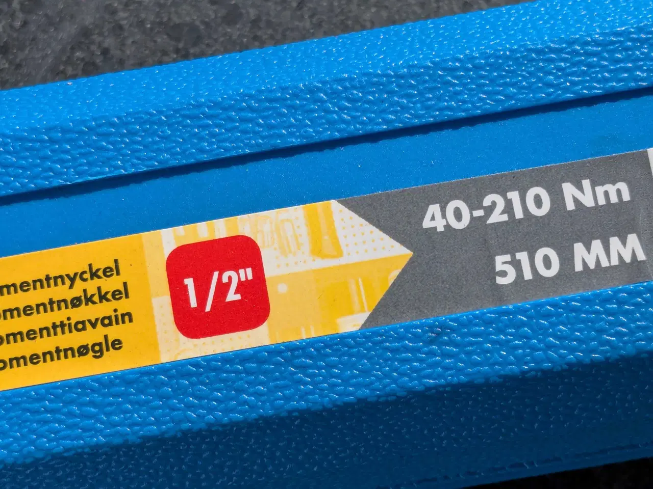 Billede 3 - Momentnøgle, 40–210 Nm, 1/2"