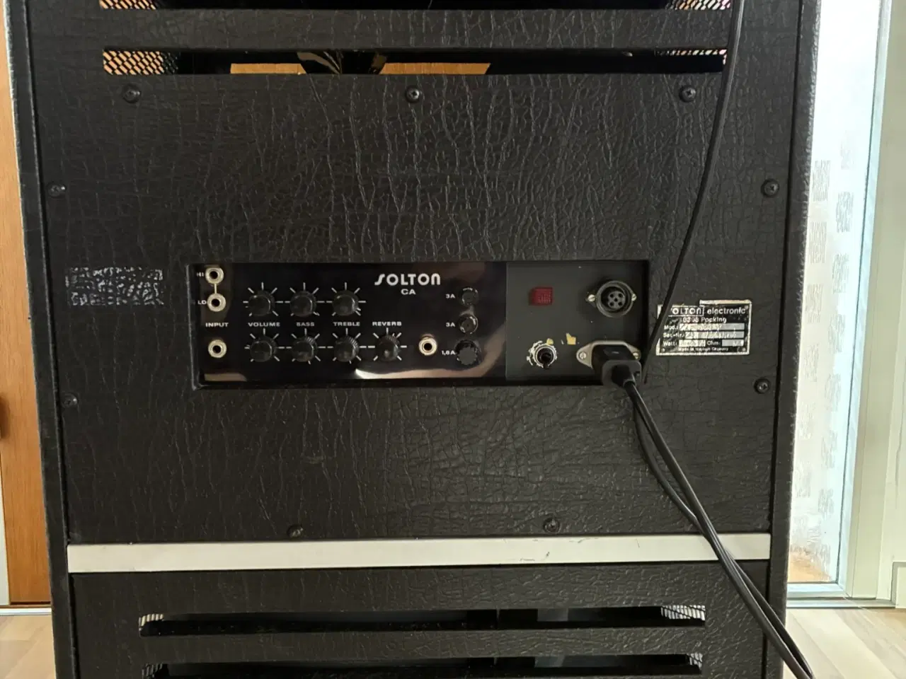 Billede 6 - Forstærker med højttalere Solton Turbo jet