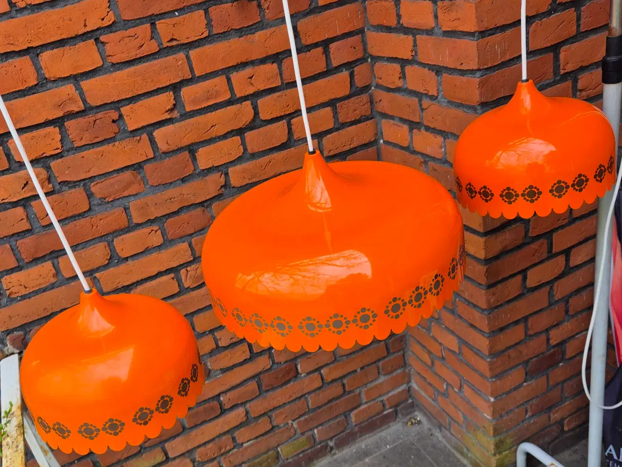 Billede 20 - Smukke orange Markise-lamper