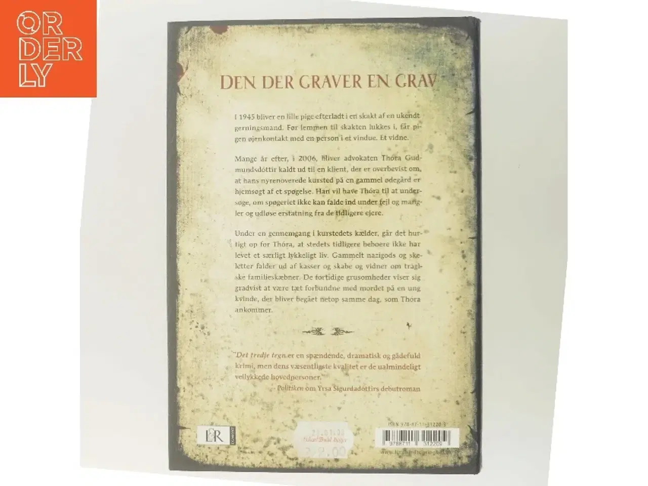 Billede 3 - Den der graver en grav af Yrsa Sigurðardóttir (Bog)