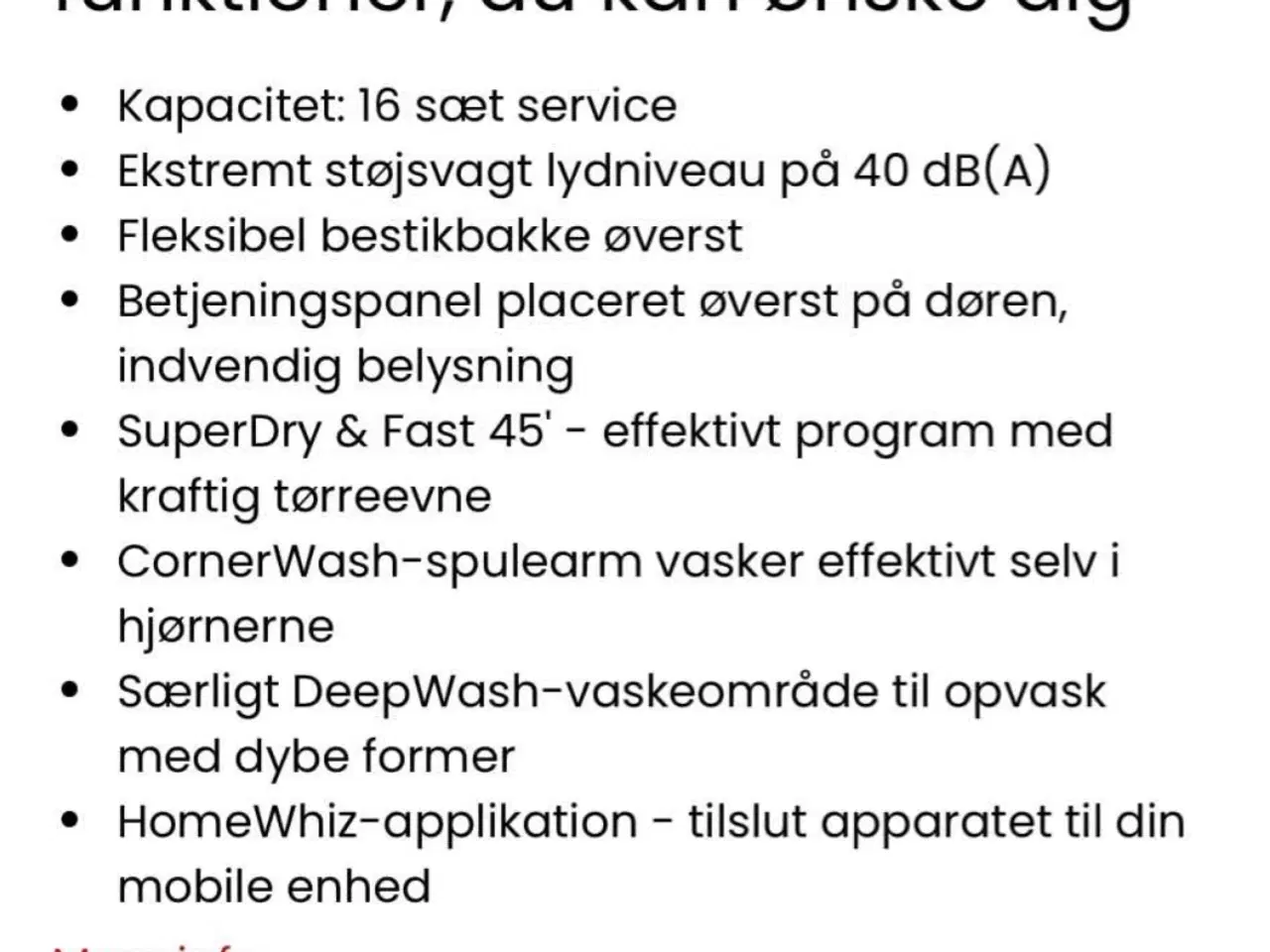 Billede 6 - Opvaskemaskine - Grundig GR7700