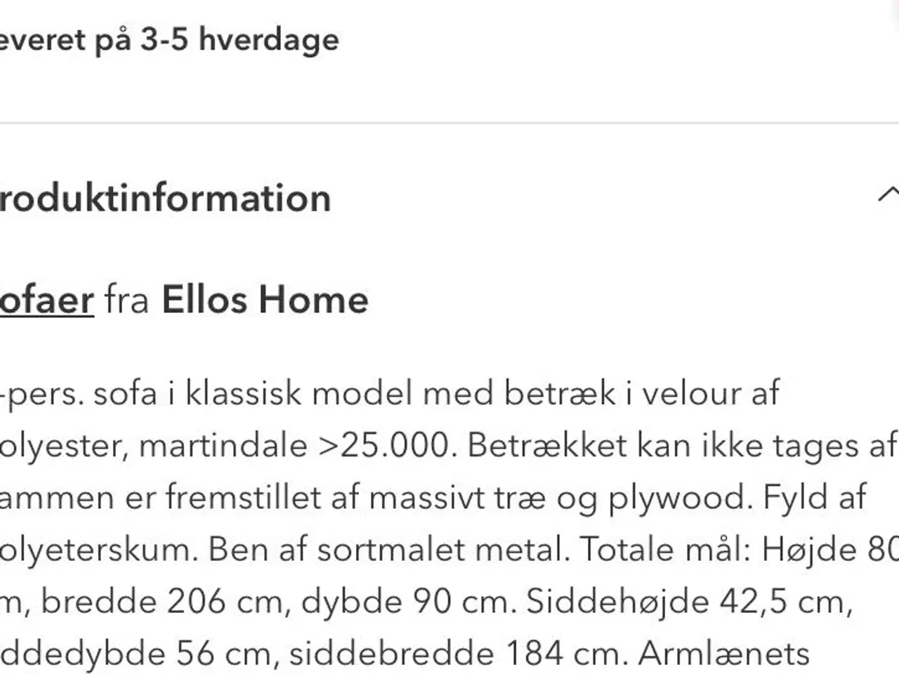 Billede 10 - Sofa