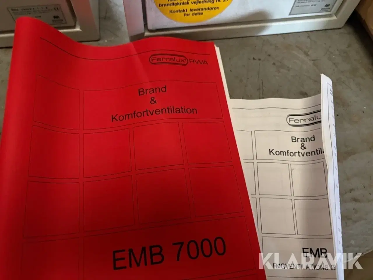 Billede 11 - Brand og komfort ventilation Ferralux EMB 7000