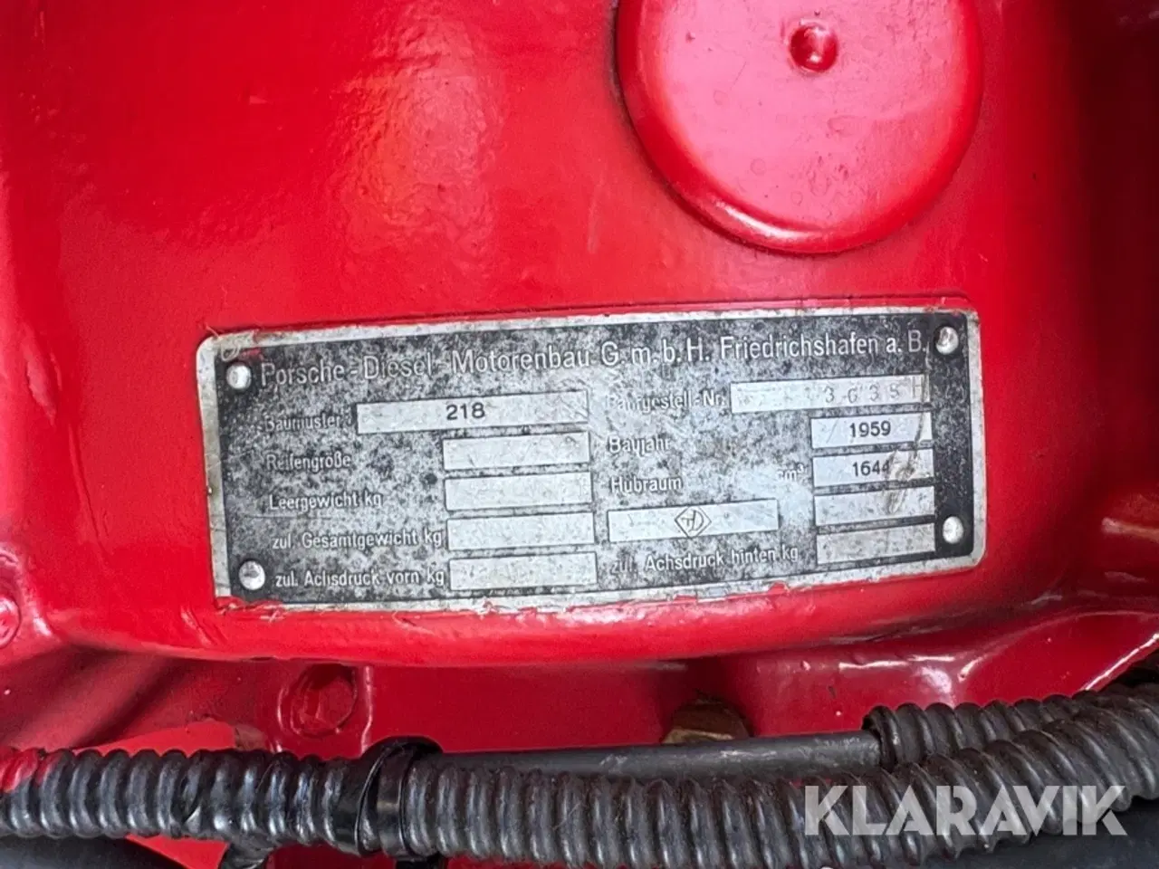 Billede 9 - Traktor Porsche Allgaier 218