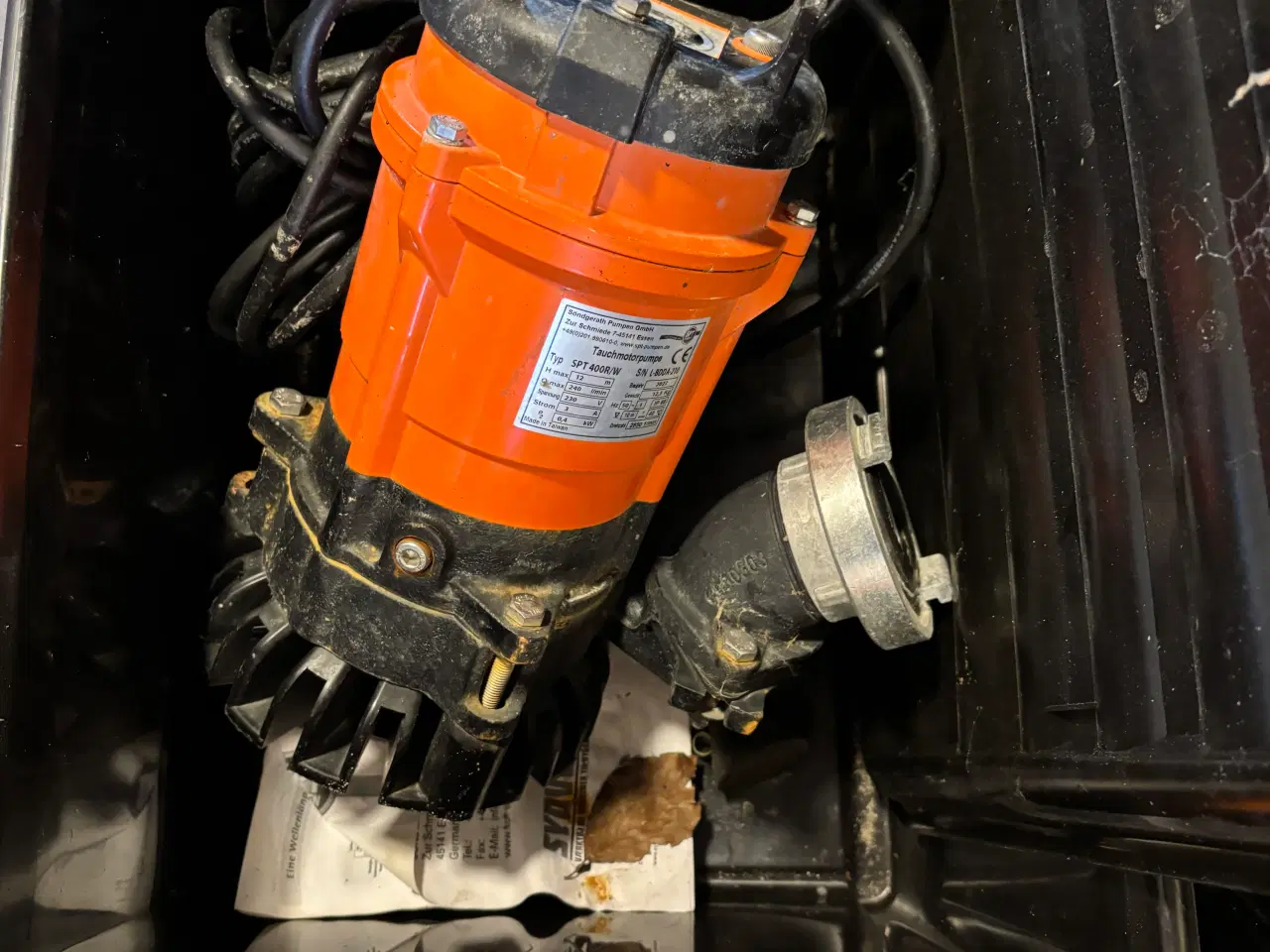 Billede 2 - Dykpumpe 233liter pr minut incl 30m slange