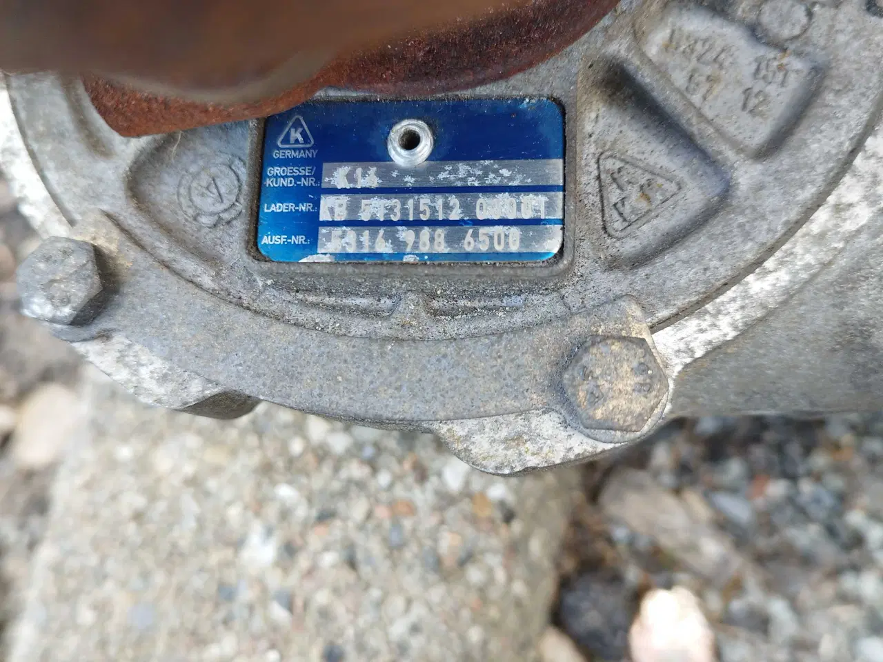 Billede 4 - Turbolader til en ældre Mercedes sprinter 