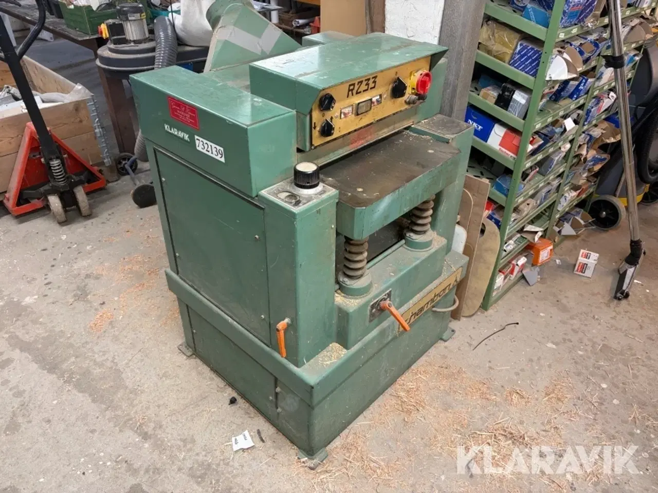 Billede 2 - Tykkelseshøvl Sirem Chambon 233