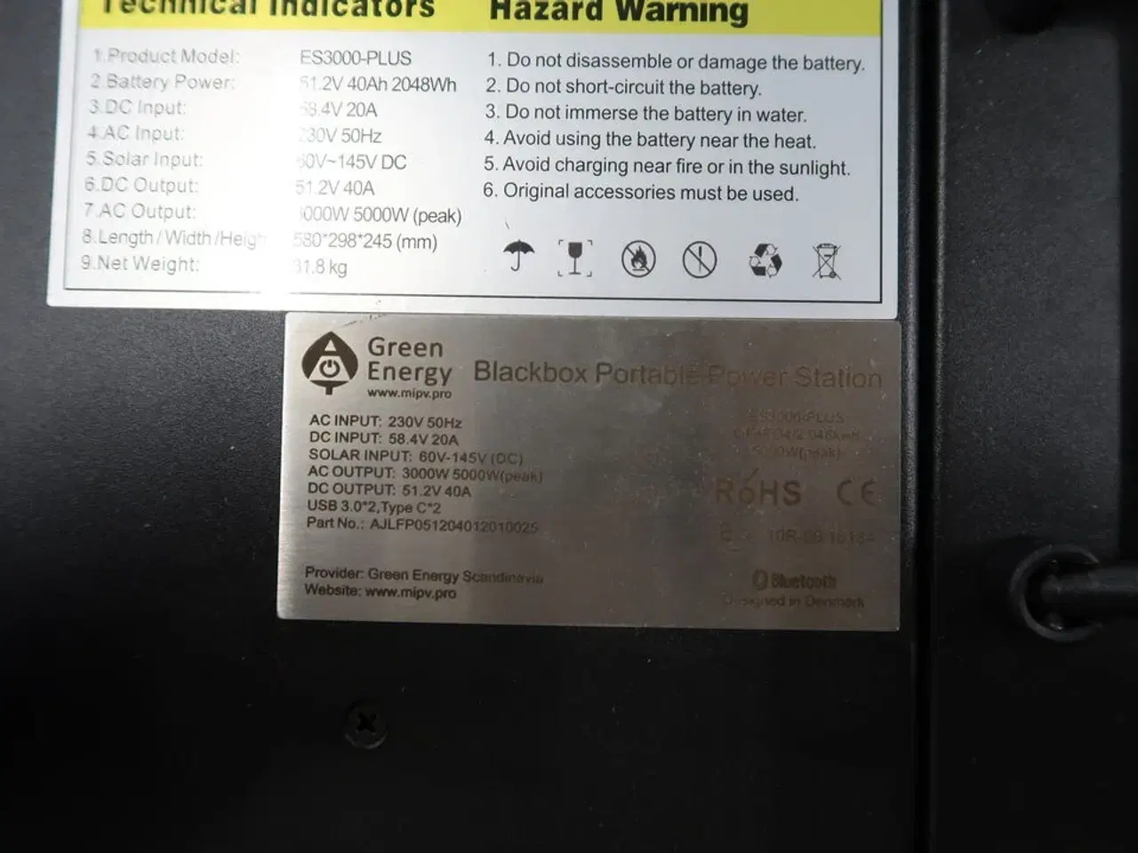 Billede 5 - Blackbox parti m. løsdele GREEN ENERGY