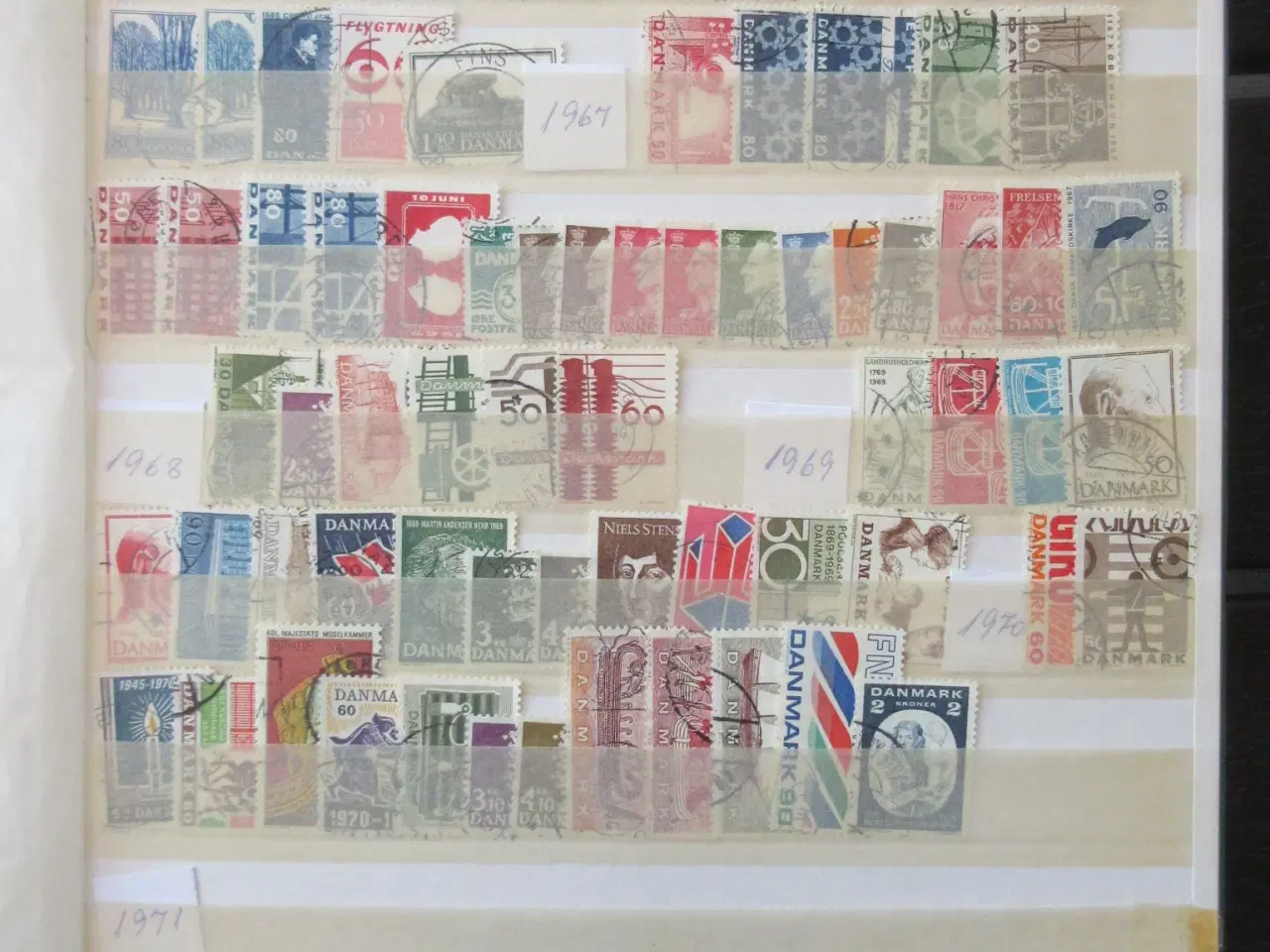 Billede 5 - Danmark samling i indstiksbog over 700 mærker