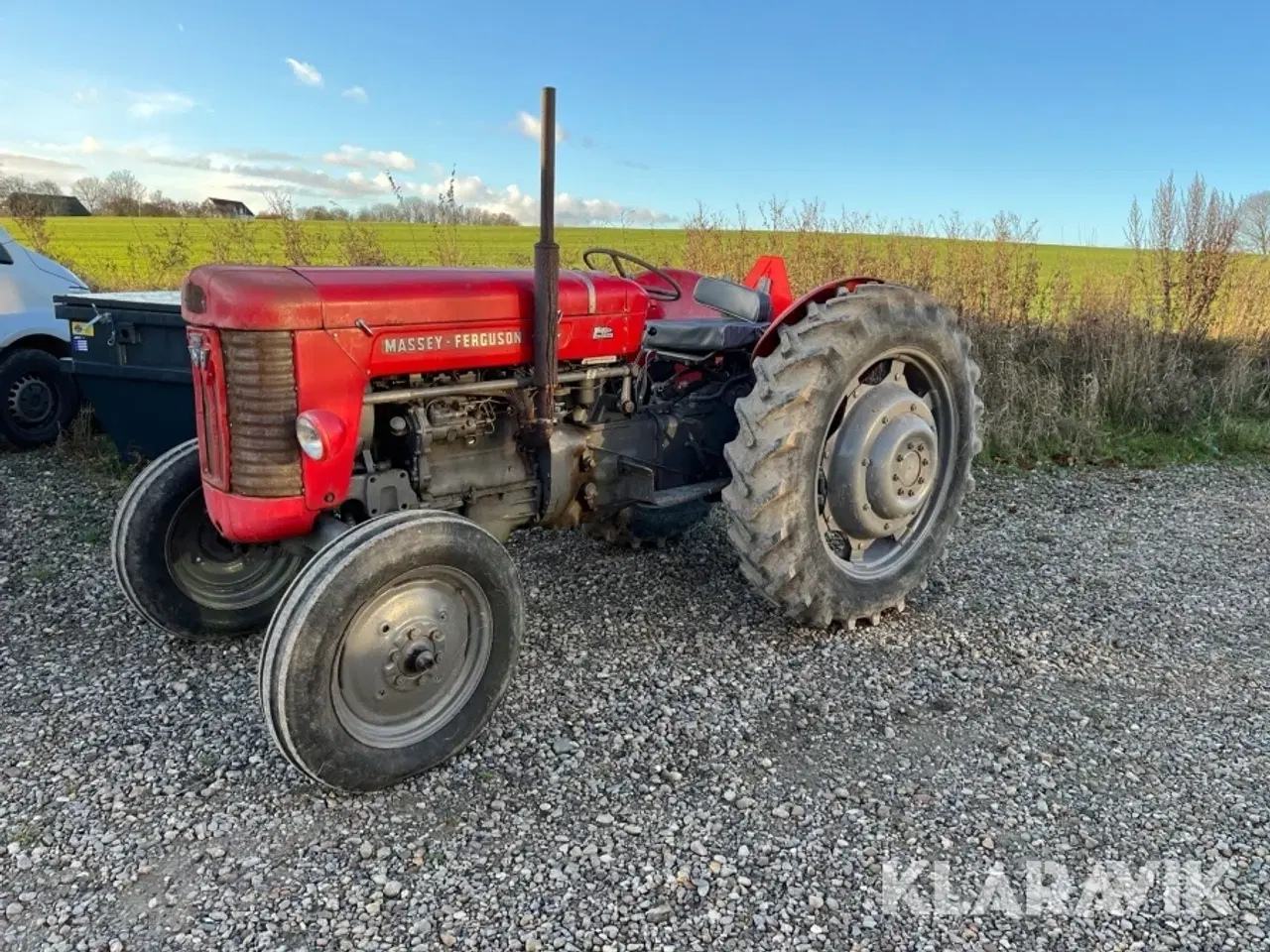 Billede 1 - Veterantraktor Massey Ferguson 65