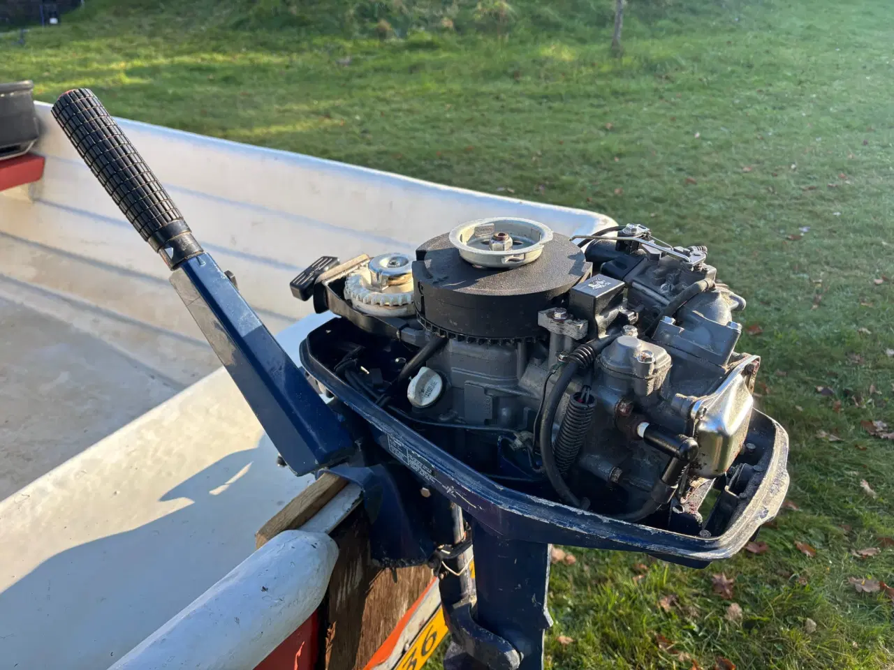 Billede 8 - 13 fods jolle med trailer og Honda motor