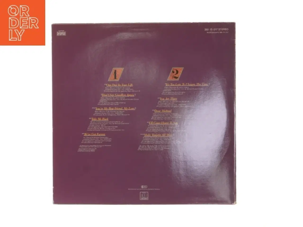 Billede 3 - Michael Jackson &#39;One Day In Your Life&#39; vinyl LP fra Michael Jackson