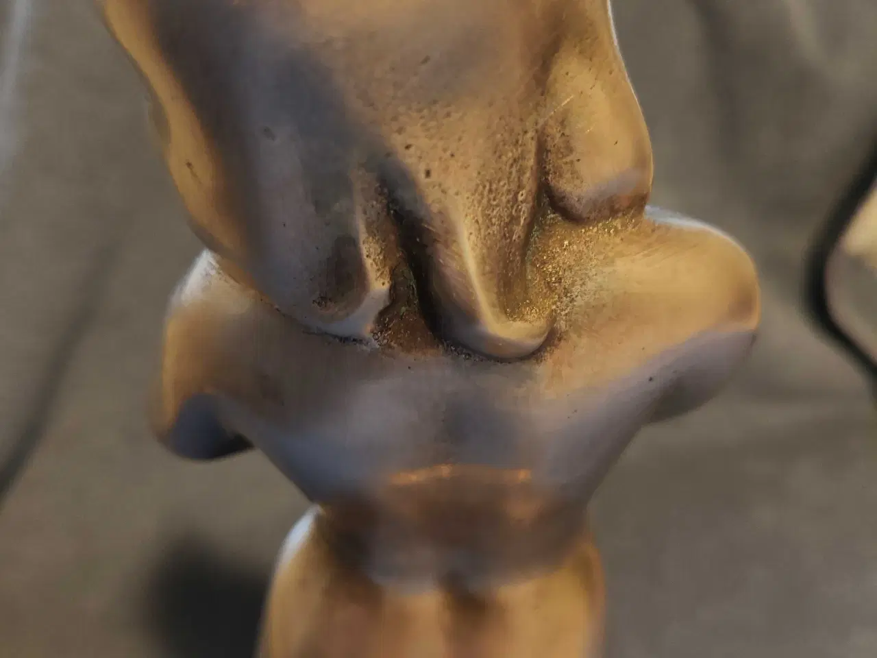 Billede 5 - Messing figur dame med baby