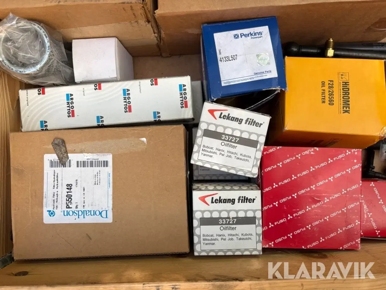 Billede 2 - Filtre Hidromek Perkins Iveco Mann Filterteknik Fleetguard ca 35 styk med diverse