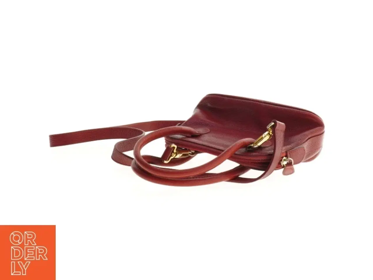 Billede 2 - Læder crossbody taske fra Osprey (str. 20 x 9 x 16 cm)