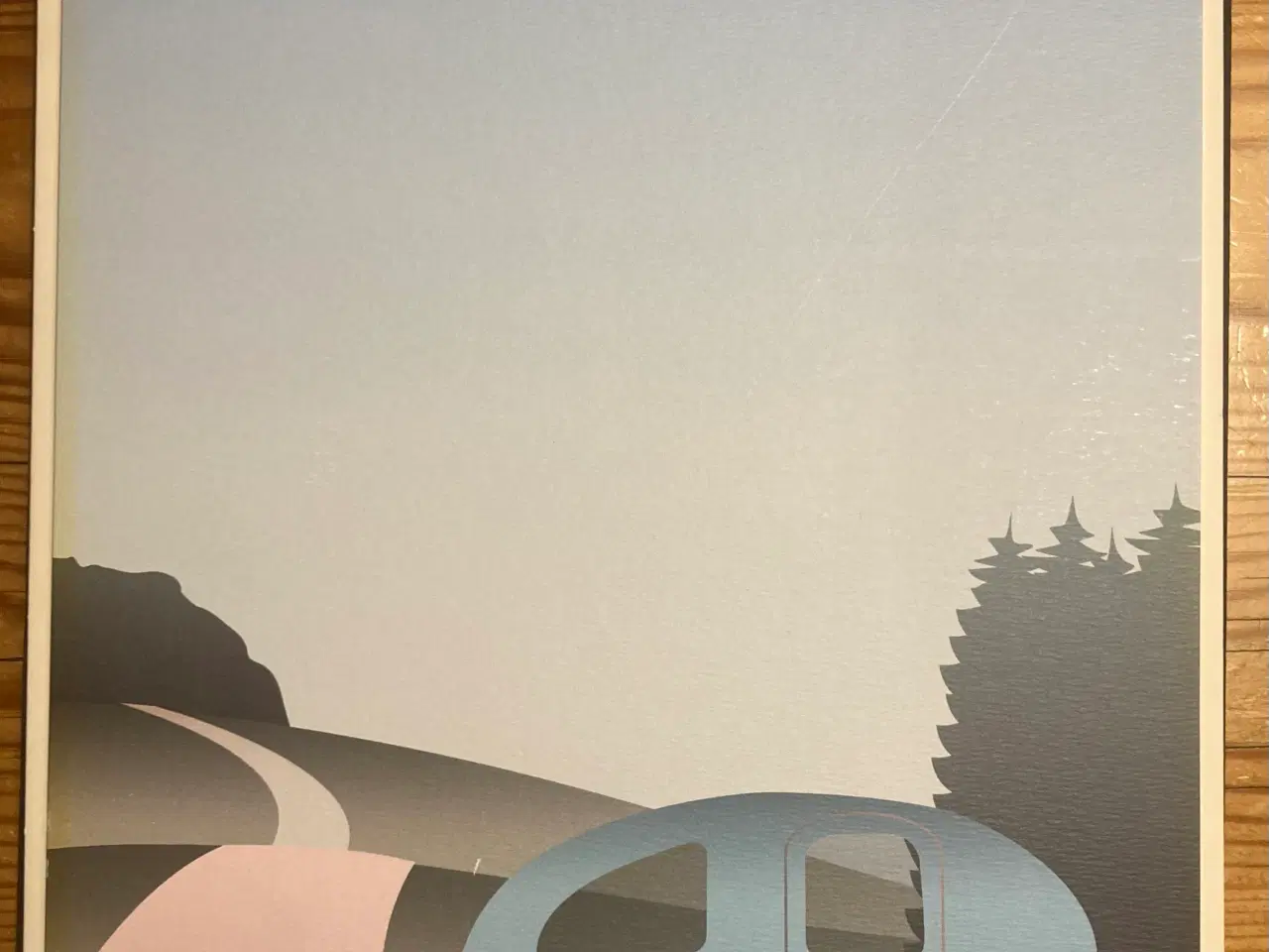 Billede 1 - Camping plakaten fra Vissevasse Danmark serie