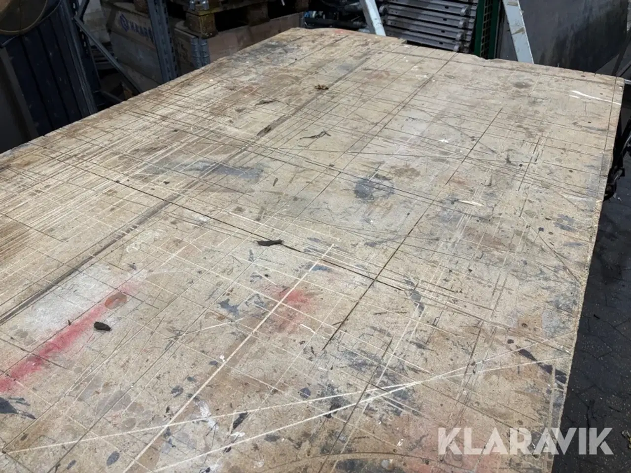 Billede 10 - Arbejdsbord - på hjul