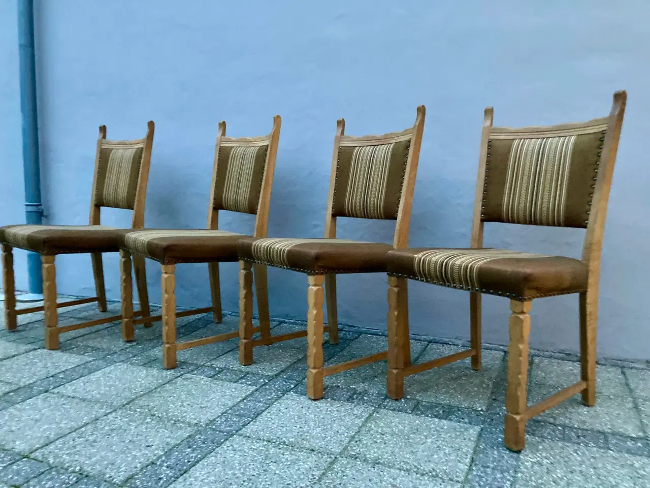 Billede 3 - 4 stole Eg fra 70’erne. Dansk møbelsnedker 