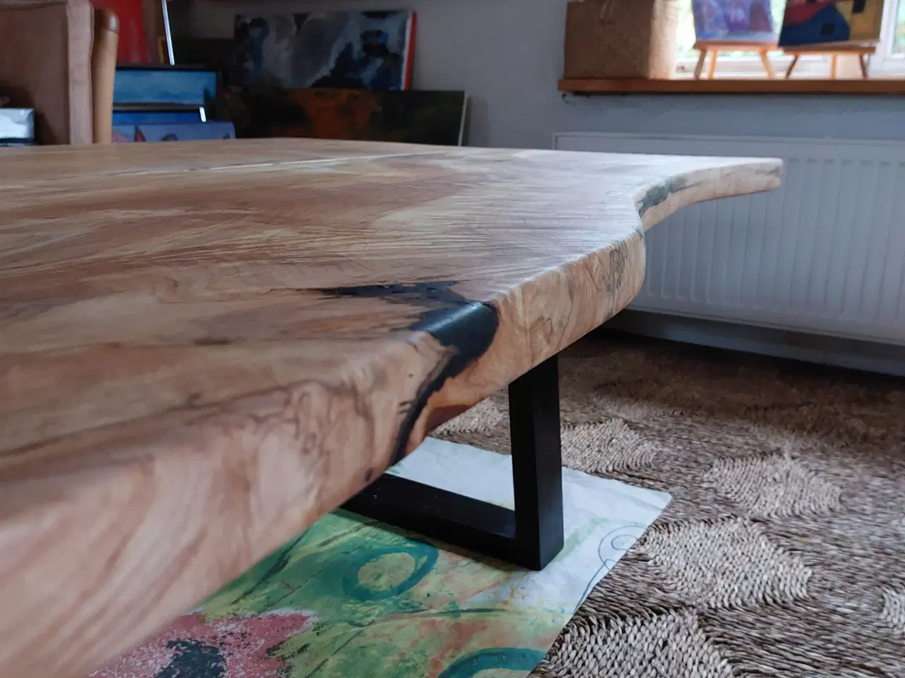 Billede 4 - Plankebord sofabord bord ask
