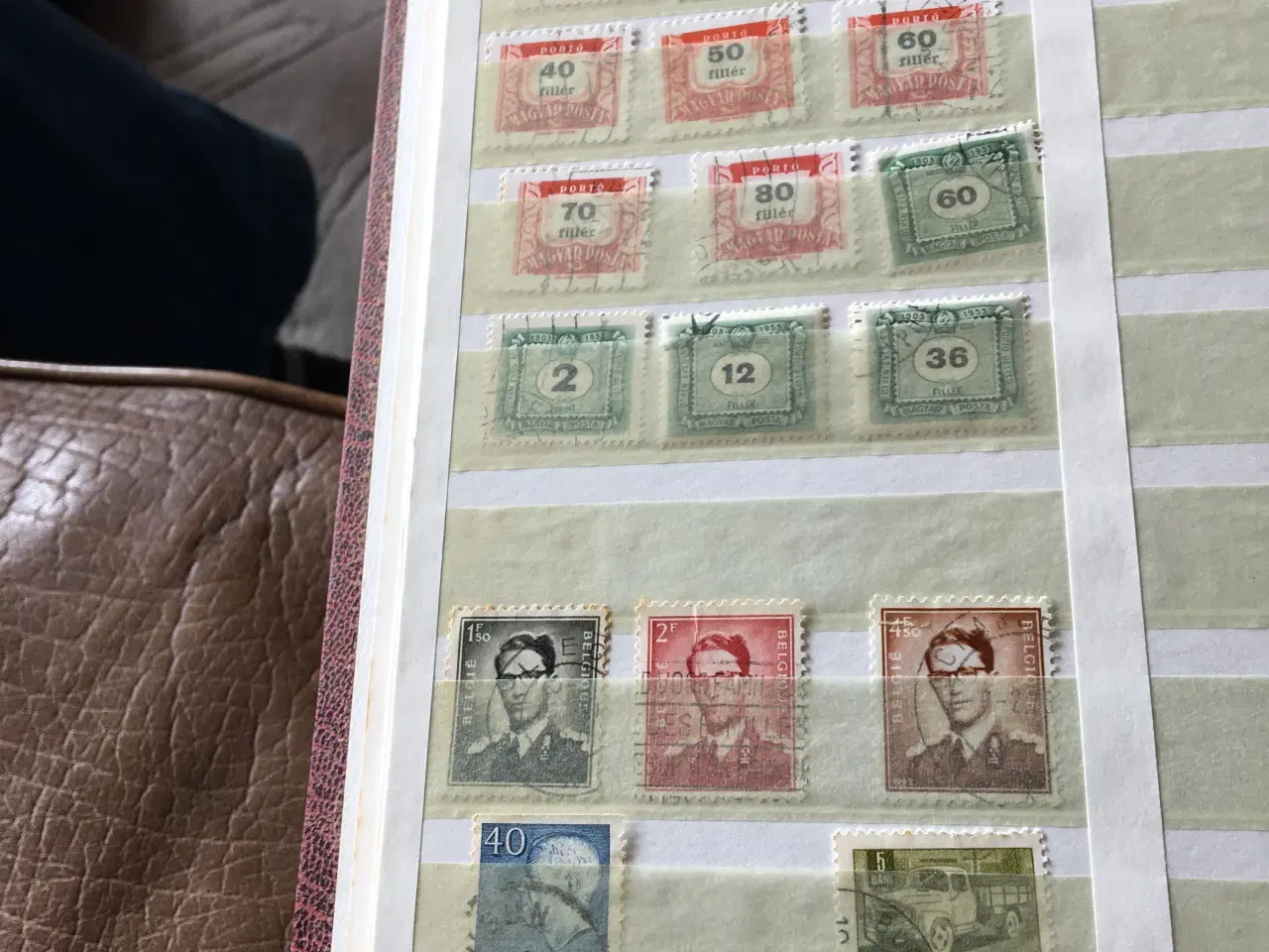 Billede 7 - Frimærkealbum, danske og udenlandske frimærker.