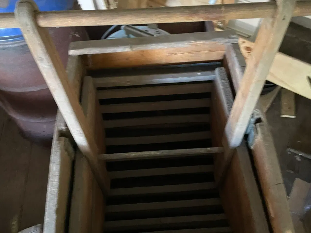 Billede 2 - Antik vaskevugge / vaskebalje