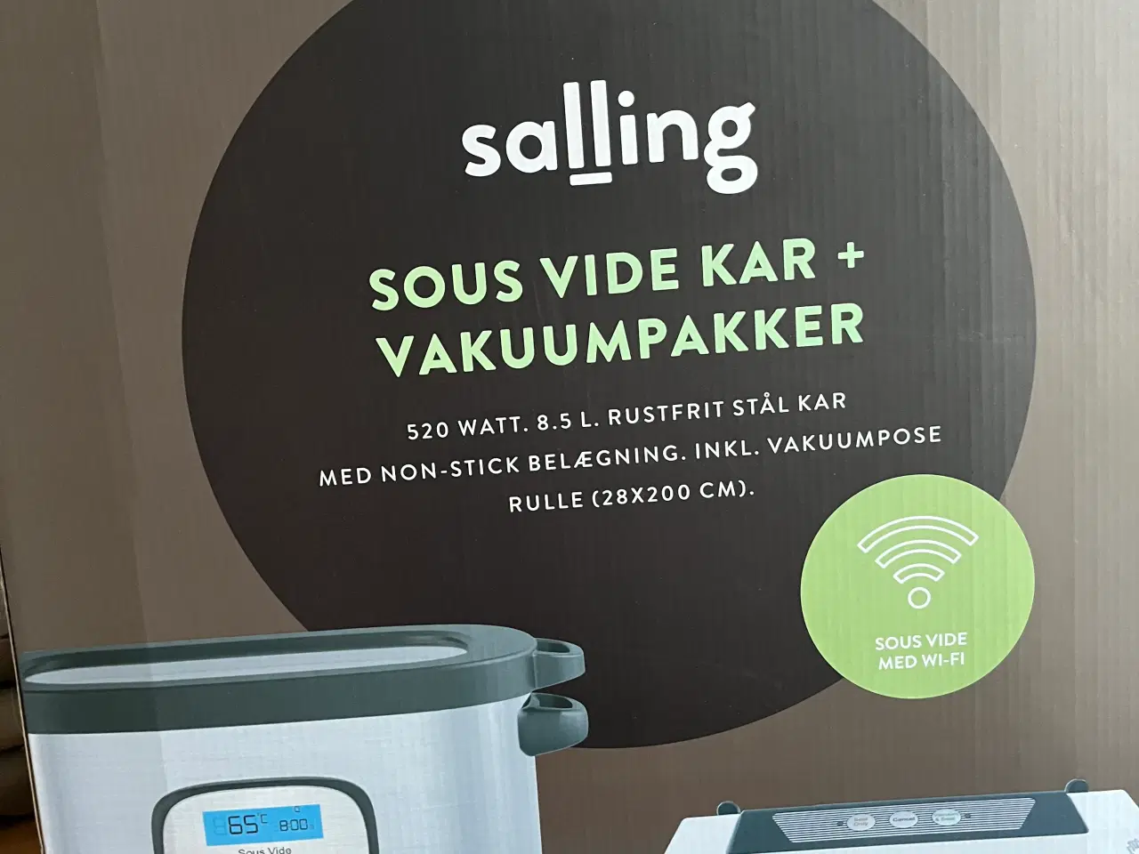Billede 1 - Salling sous vide kar + vakuumpakker