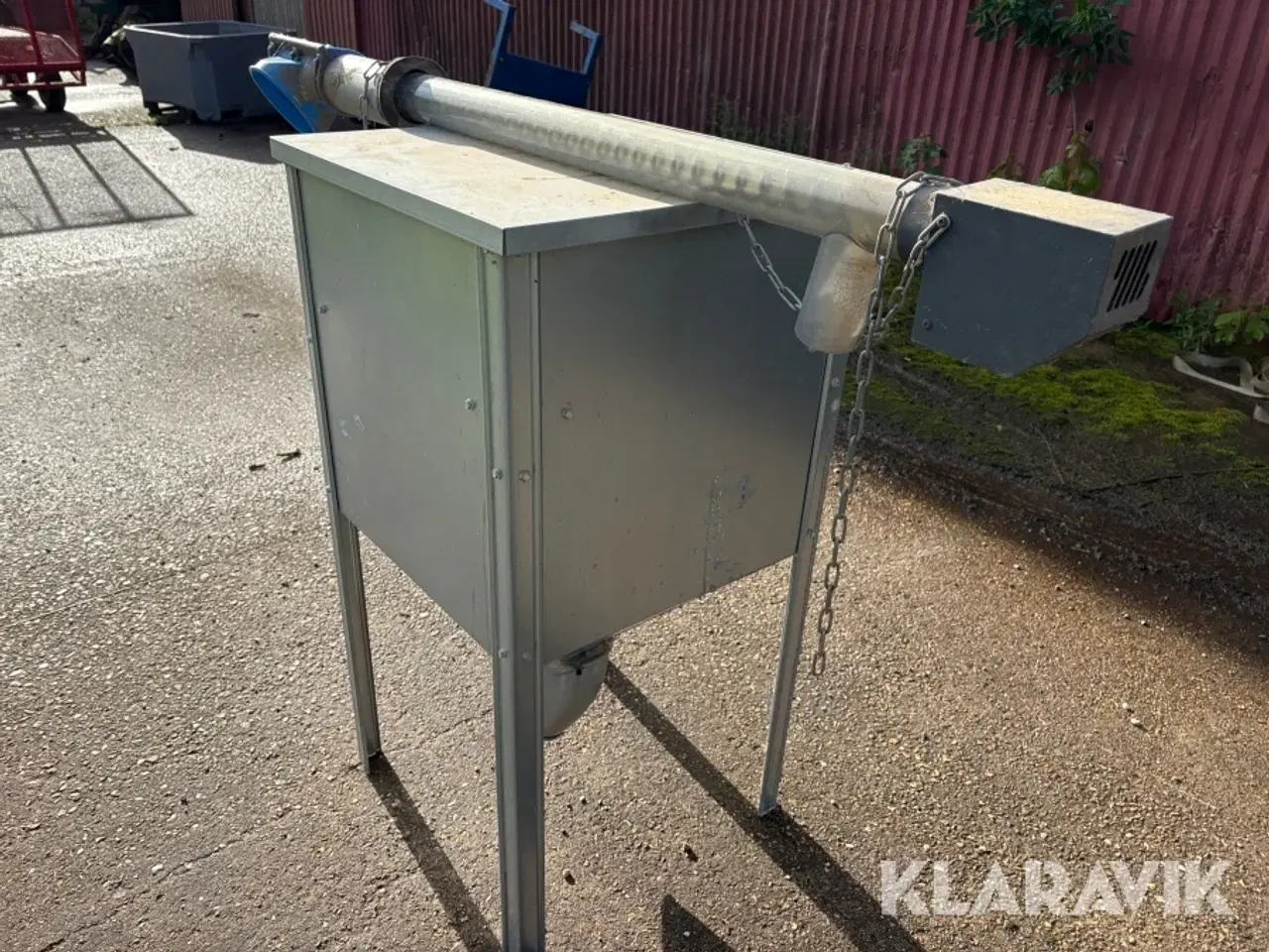 Billede 4 - Lille kornsilo til træpiller Mafa