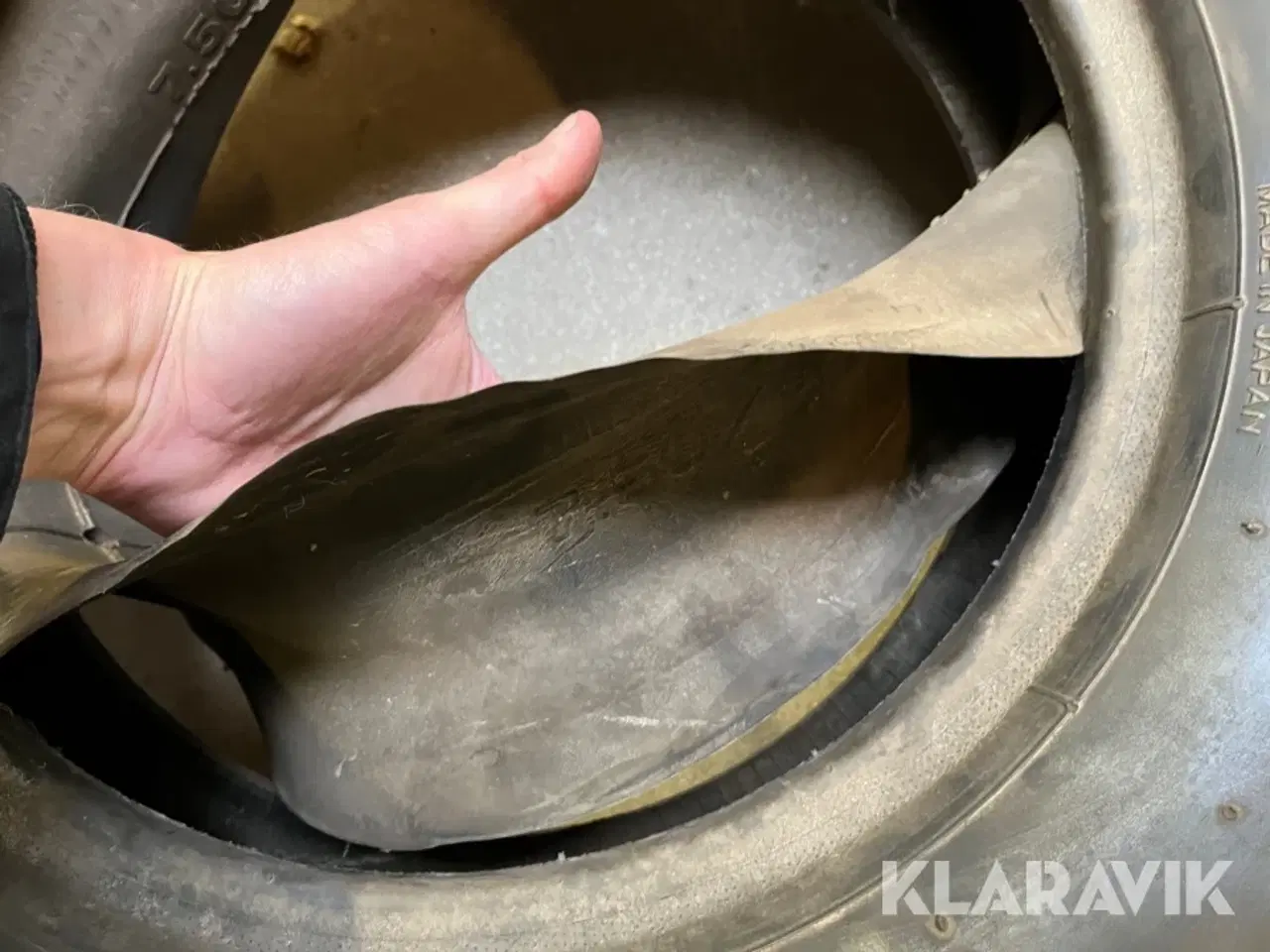 Billede 6 - Dæk til vejtromle Bridgestone 7.50x16 6 lags