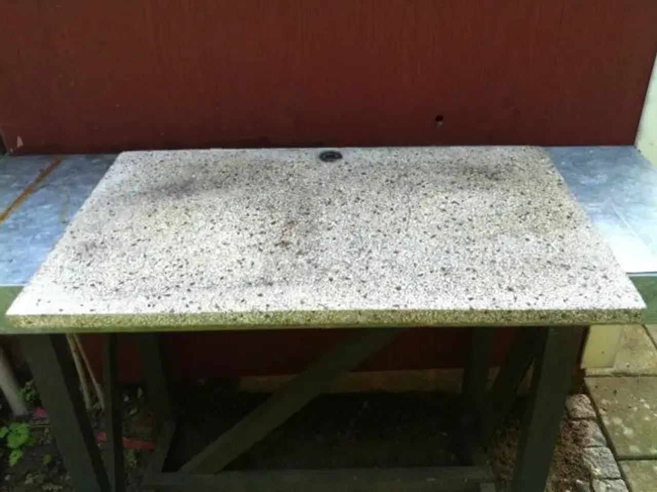 Billede 1 - terrasso bordplade