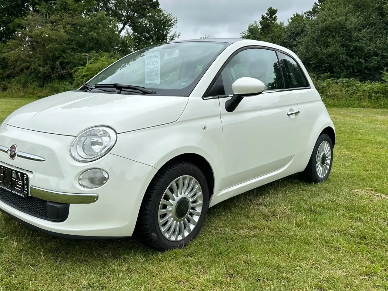 Billede 1 - Fiat 500 1,2 som ny bil, med Appel Car play.