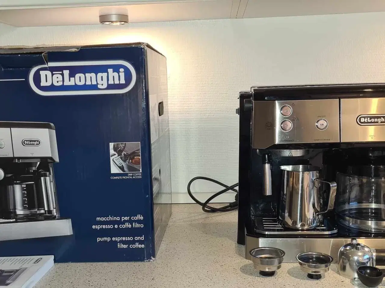 Billede 3 - Delonghi kombi kaffe/espressomaskine