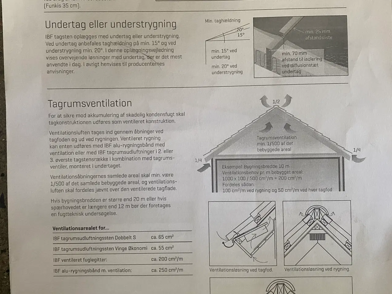 Billede 2 - IBF vinge tagsten