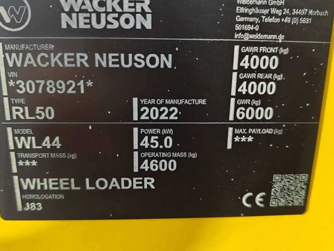 Billede 18 - Wacker Neuson WL 44