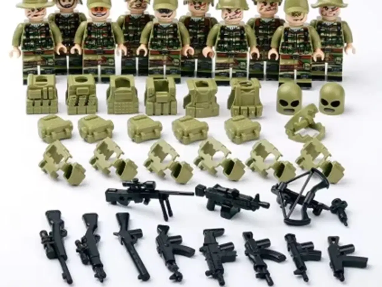 Billede 1 - 10 miniature samlefigurer soldater