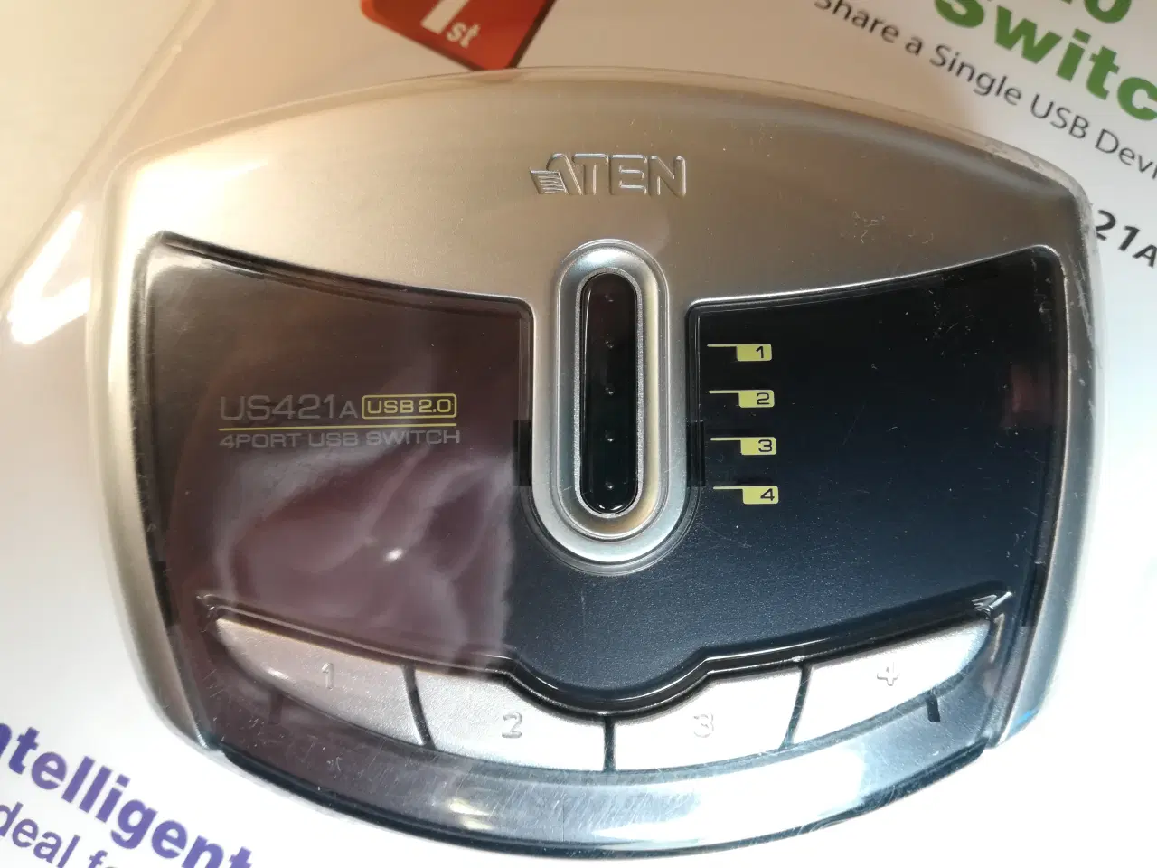 Billede 5 - ATEN 4-Port USB 2.0 Peripheral Switch - US421A    