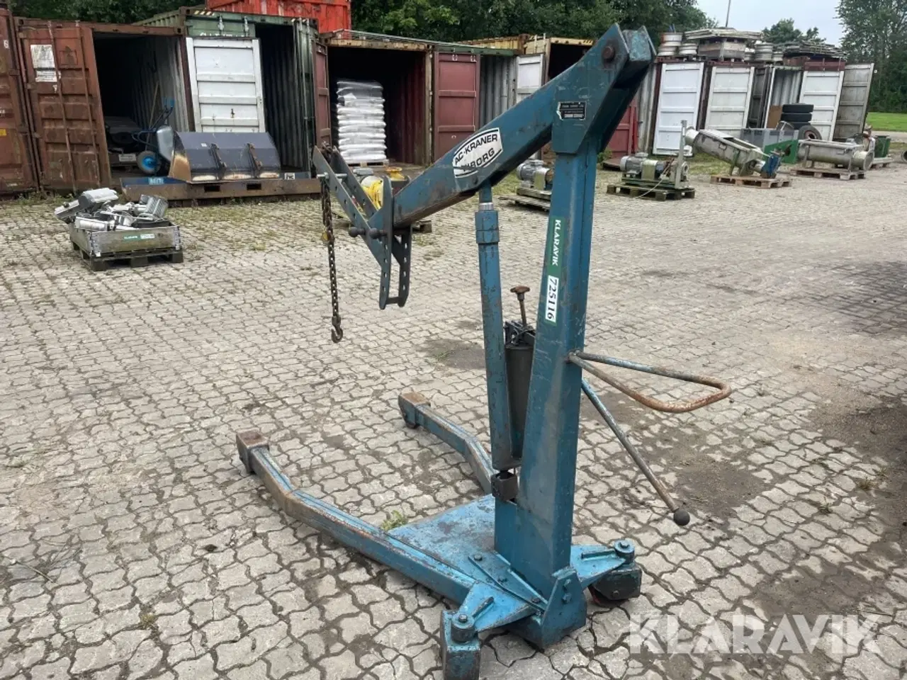 Billede 5 - Værkstedskran AC-kraner 1500kg