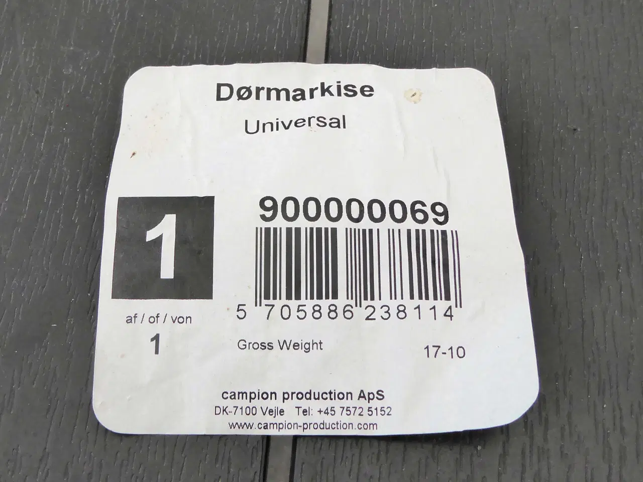 Billede 5 - Isabella Dørmarkise Universal 360/420 Dejlig med l