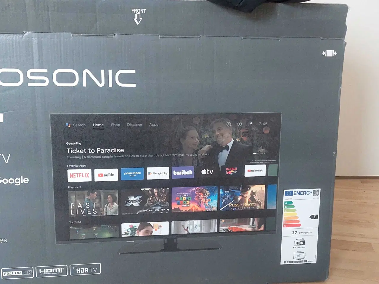 Billede 1 - Android TV helt ny 40 inch 