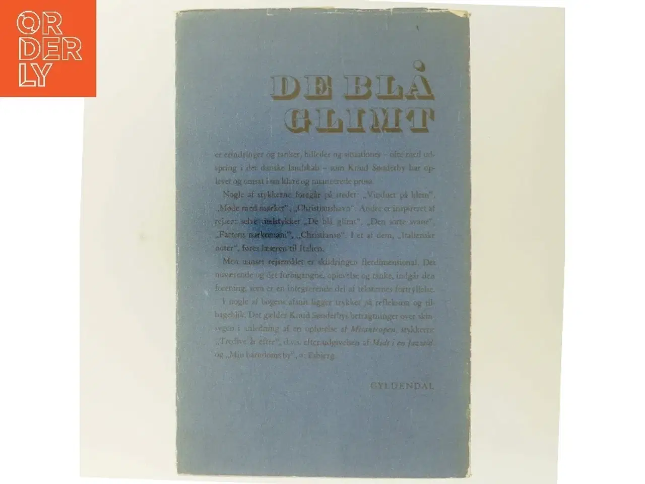 Billede 3 - De blå glimt af Knud Sønderby (Bog)