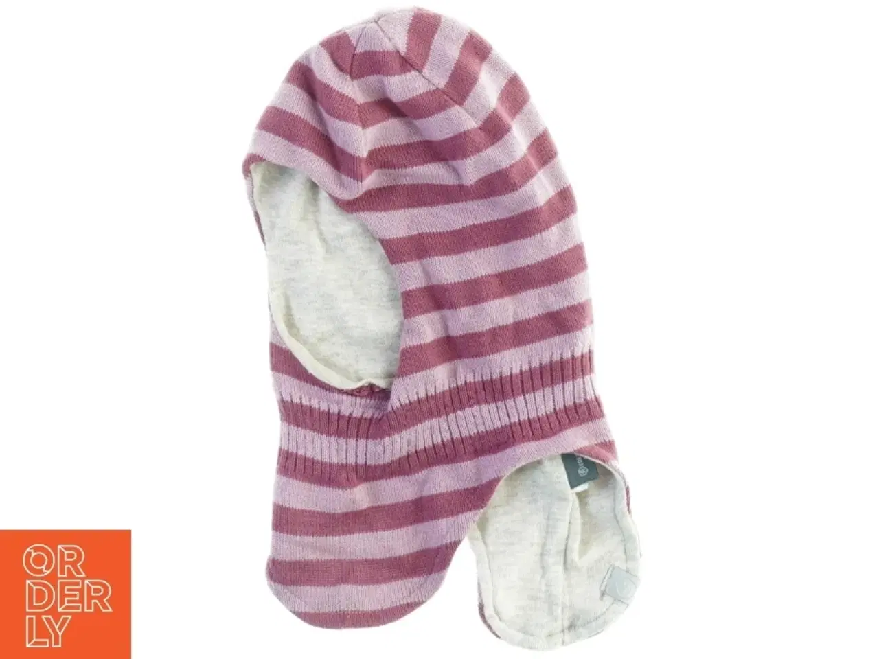 Billede 6 - Stripet hue i lilla og grå (str. 48 cm)