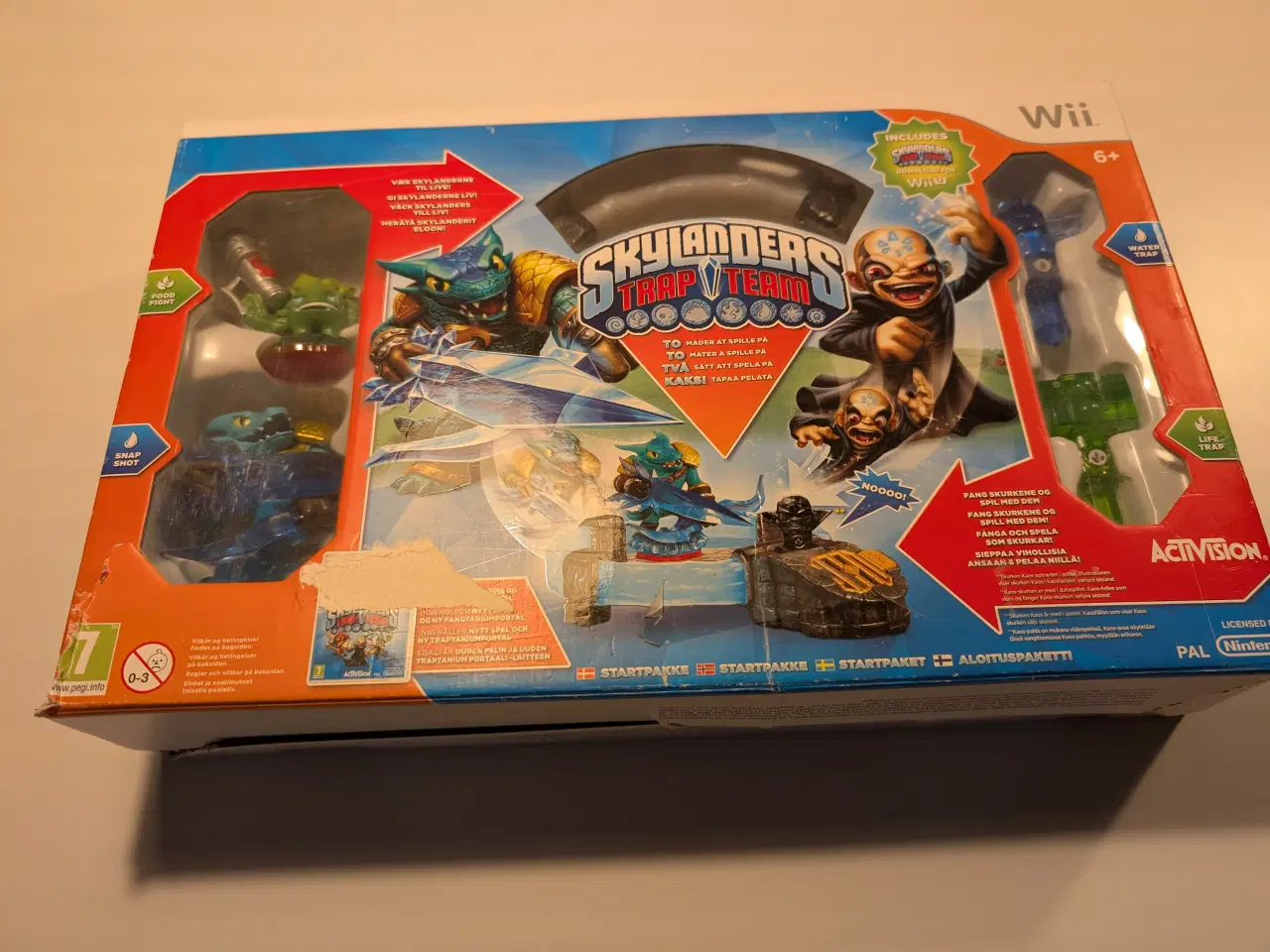 Billede 1 - Skylander Trap Team spil, portal, figure mm.