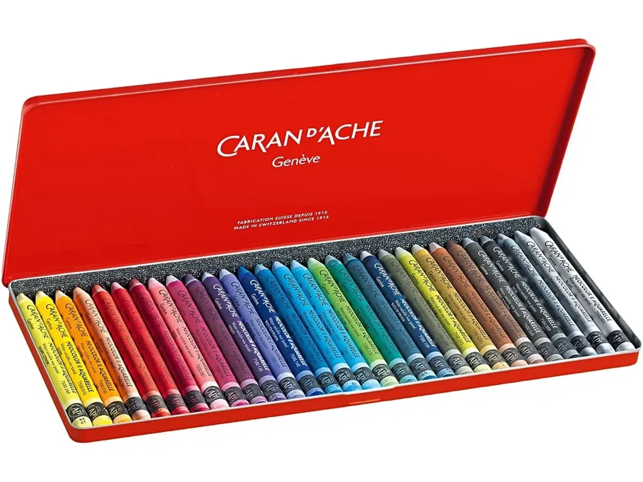 Billede 1 - CARAN D’ACHE Neocolor II Akvarel Vokspastel 30 stk.
