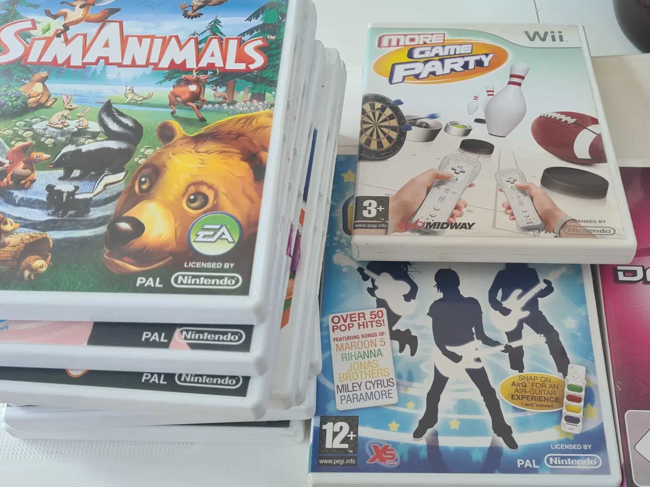 Billede 1 - Wii spil med Wii bort