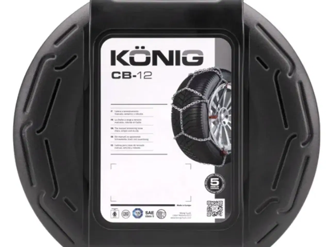 Billede 2 - THULE/KÖNIG snekæder CB12-100