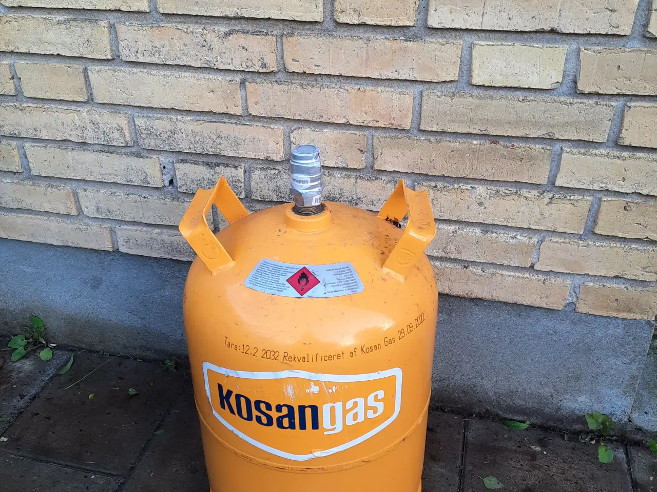 Billede 1 - Gasflaske 11 KG ny og plomberet